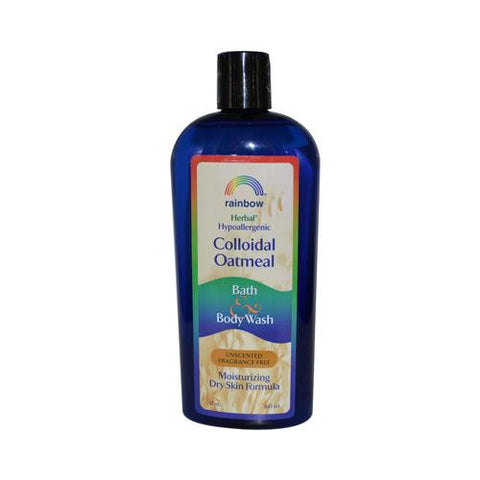 Rainbow Research Colloidal Oatmeal Bath And Body Wash - Fragrance Free - 12 Oz