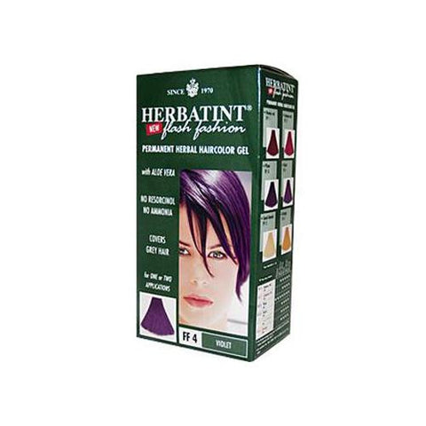 Herbatint Permanent Herbal Haircolour Gel Ff4 Violet - 1 Kit