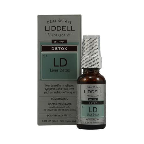 Liddell Homeopathic Liver Detox Spray - 1 Fl Oz