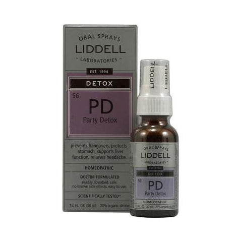 Liddell Homeopathic Detox Pd Party Detox - 1 Fl Oz