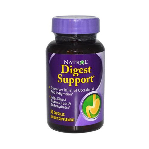 Natrol Digest Support - 60 Capsules