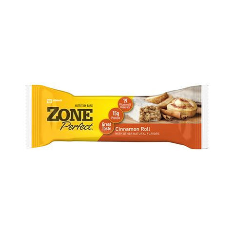 Zone Nutrition Bar - Cinnamon Roll - Case Of 12 - 1.76 Oz