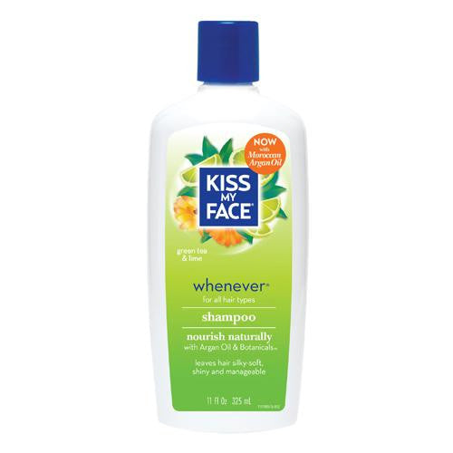 Kiss My Face Whenever Shampoo Green Tea And Lime - 11 Fl Oz