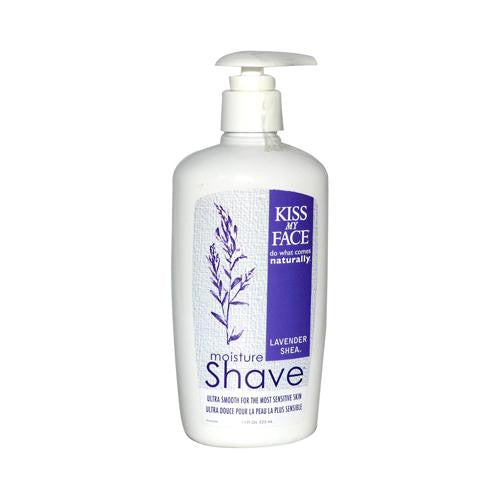 Kiss My Face Moisture Shave Lavender Shea - 11 Fl Oz