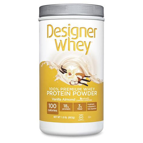 Designer Whey Protein Powder Vanilla Almond - 1.9 Lbs