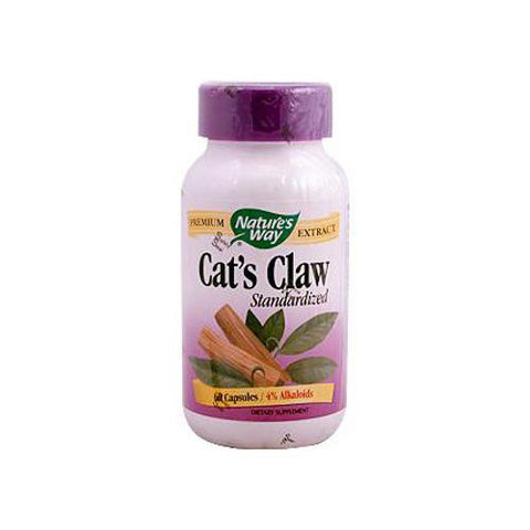 Nature's Way Cats Claw Standardized - 60 Capsules