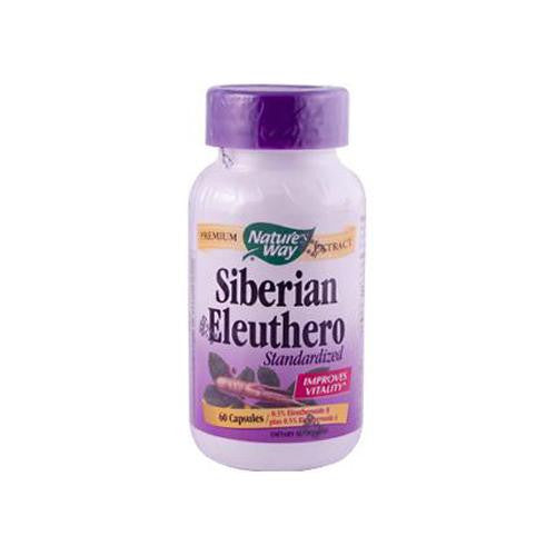 Nature's Way Siberian Eleuthero Standardized - 60 Capsules