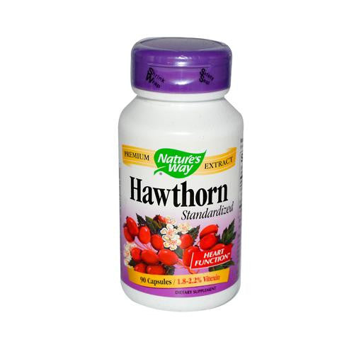 Nature's Way Hawthorn Standardized - 90 Capsules