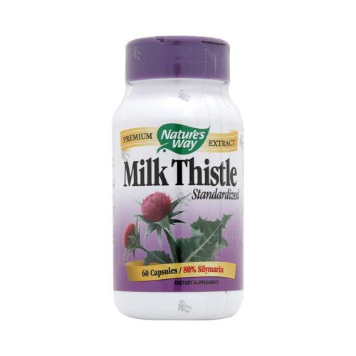 Nature's Way Milk Thistle Standardized - 60 Capsules