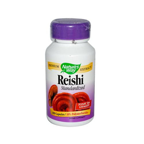 Nature's Way Reishi Standardized - 100 Capsules