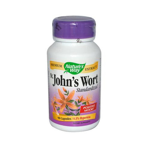 Nature's Way St John's Wort Standardized - 90 Capsules