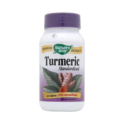 Nature's Way Turmeric Standardized - 60 Tablets