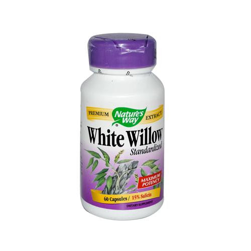 Nature's Way White Willow Bark - 300 Mg - 60 Capsules