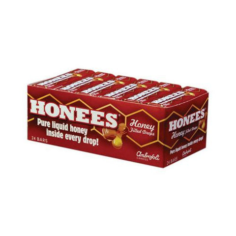 Honees Honey Filled Drops - Case Of 24 - 1.6 Oz