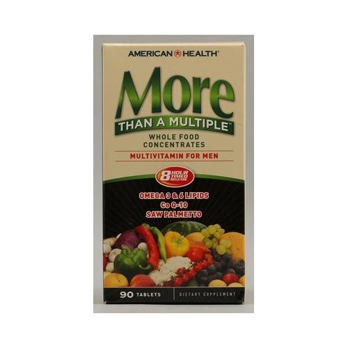 American Health More Than A Multiple Whole Food Concentrates For Men - 90 Tablets