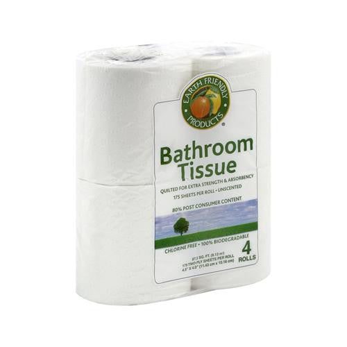 Earth Friendly Bathroom Tissue 2ply - Case Of 96 Rolls