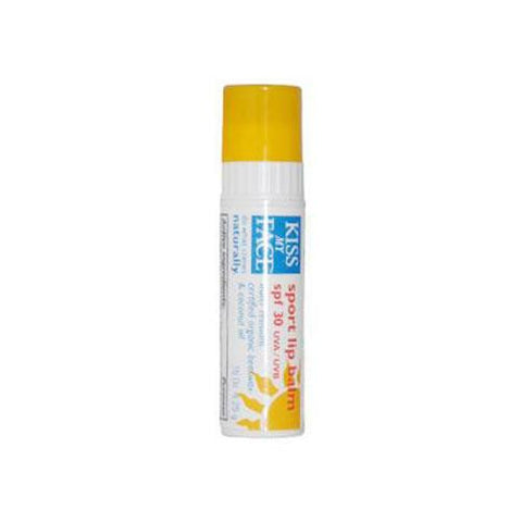 Kiss My Face Lip Balm Sport - 0.15 Oz - Case Of 24