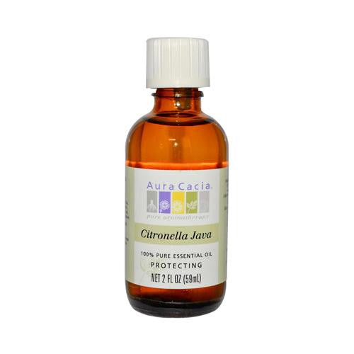 Aura Cacia Citronella Java Pure Essential Oil - 2 Fl Oz