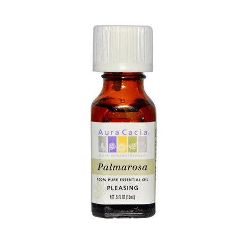 Aura Cacia Pure Essential Oil Palmarosa - 0.5 Fl Oz