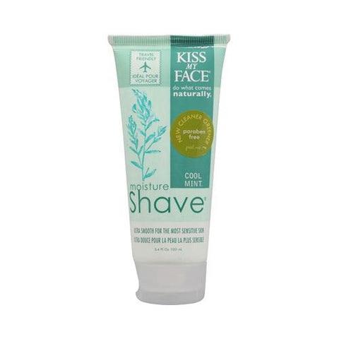 Kiss My Face Moisture Shave Cool Mint - 3.4 Fl Oz