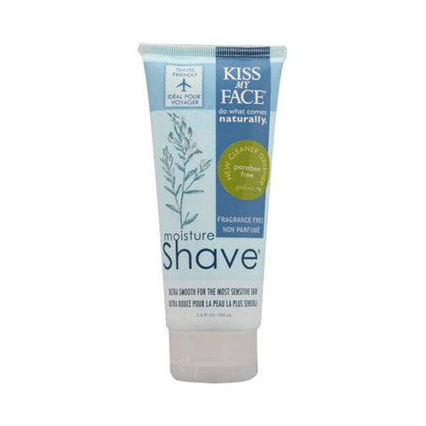 Kiss My Face Moisture Shave Fragrance Free - 3.4 Fl Oz