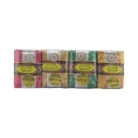 Bee And Flower Bar Soap Gift Set - 4 Bars