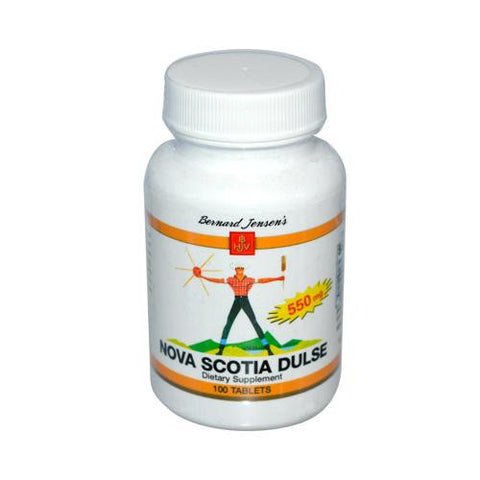 Bernard Jensen Dulse Nova Scotia - 550 Mg - 100 Tablets