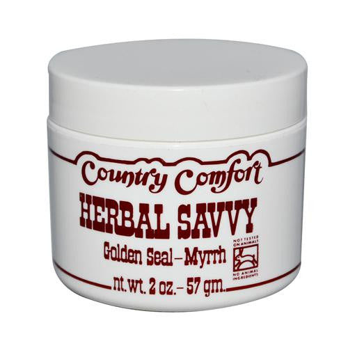 Country Comfort Herbal Savvy Golden Seal-myrrh - 2 Oz