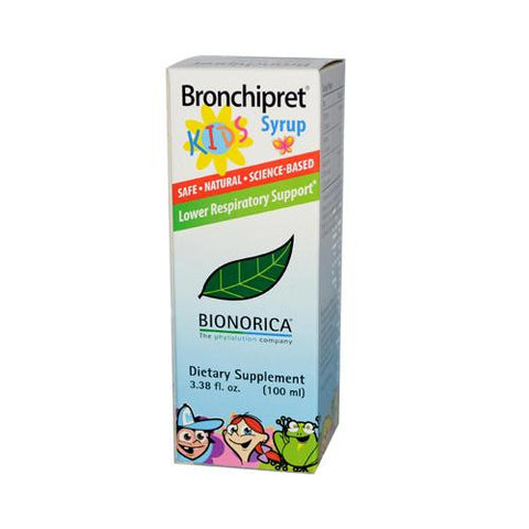 Sinupret Bronchipret Syrup For Kids - 3.38 Fl Oz