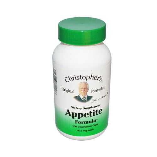 Dr. Christopher's Appetite Formula - 475 Mg - 100 Vegetarian Capsules