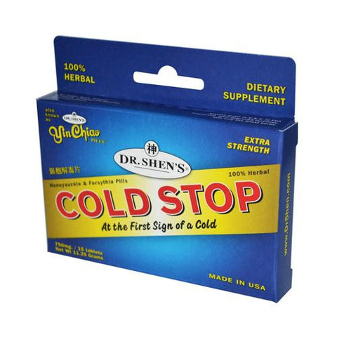 Dr. Shen's Yin Chiao Coldstop Cold Or Flu - 15 Tablets