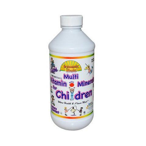 Dynamic Health Liquid Multi Vitamin With Minerals For Children - 8 Fl Oz