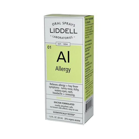 Liddell Homeopathic Oral Allergy Spray - 1 Fl Oz