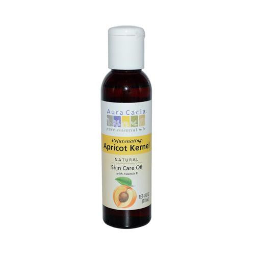 Aura Cacia Natural Skin Care Oil Apricot Kernel - 4 Fl Oz