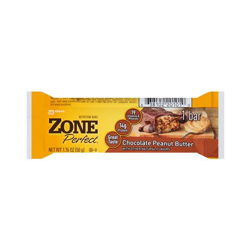 Zone Nutrition Bar - Chocolate Peanut Butter - Case Of 12 - 1.76 Oz