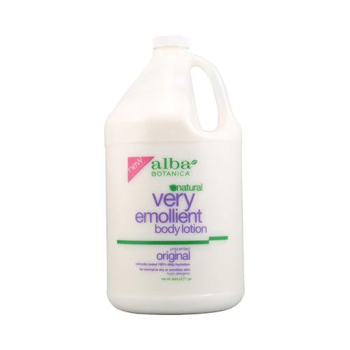 Alba Botanica Very Emollient Body Lotion Original Unscented - 1 Gallon