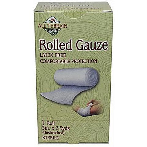 All Terrain Gauze - Rolled - 3 Inches X 2.5 Yards - 1 Roll