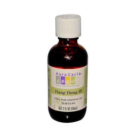 Aura Cacia Essential Oil Ylang Ylang Iii - 2 Fl Oz