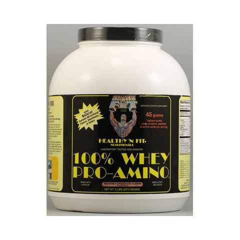 Healthy 'n Fit Nutritionals Whey Pro-amino Heavenly Chocolate - 5 Lbs