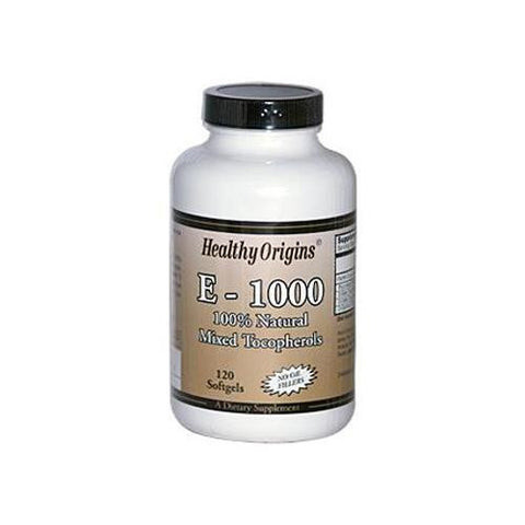 Healthy Origins E-1000 - 1000 Iu - 120 Softgels