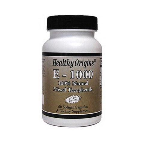 Healthy Origins E-1000 - 1000 Iu - 60 Softgels