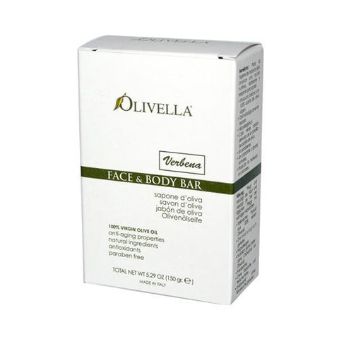 Olivella Face And Body Bar Verbena - 5.29 Oz