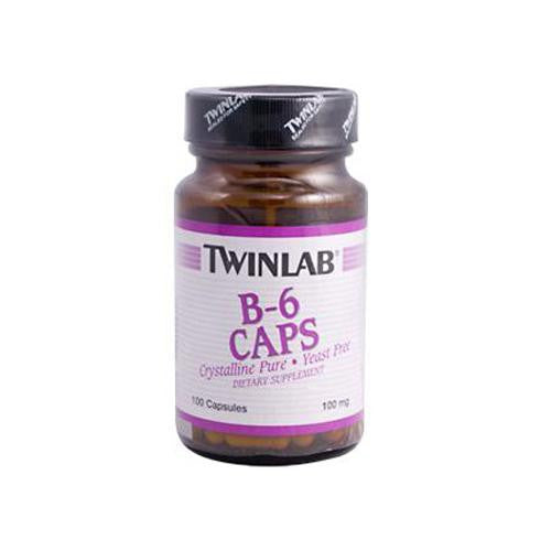 Twinlab B-6 Caps - 100 Mg - 100 Capsules