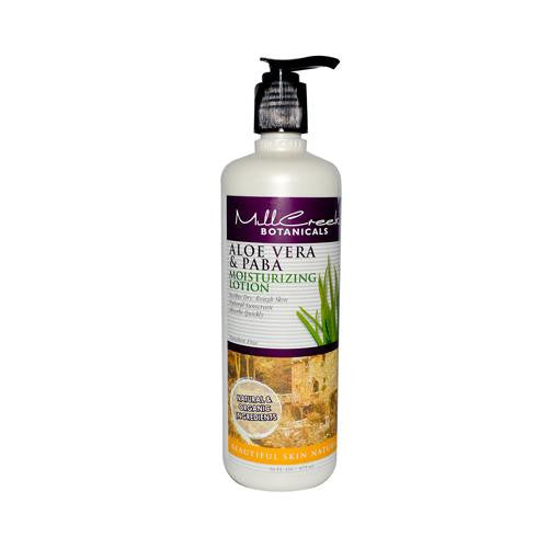 Mill Creek Aloe Vera And Paba Moisturizing Lotion - 16 Fl Oz