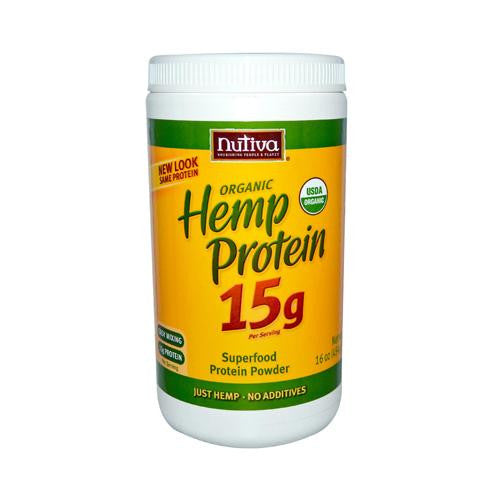 Nutiva Organic Hemp Protein - 16 Oz