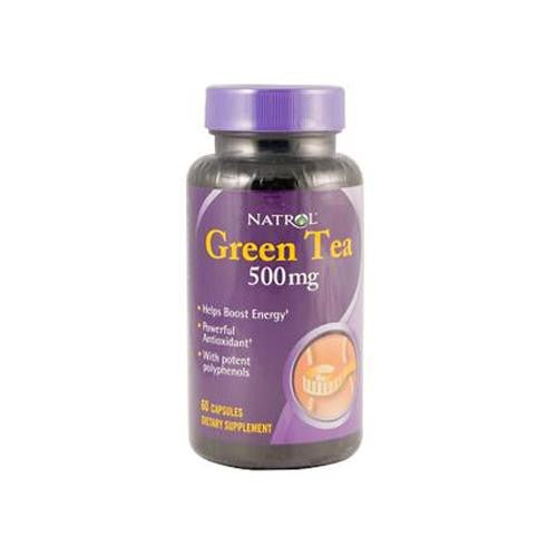 Natrol Green Tea - 500 Mg - 60 Capsules