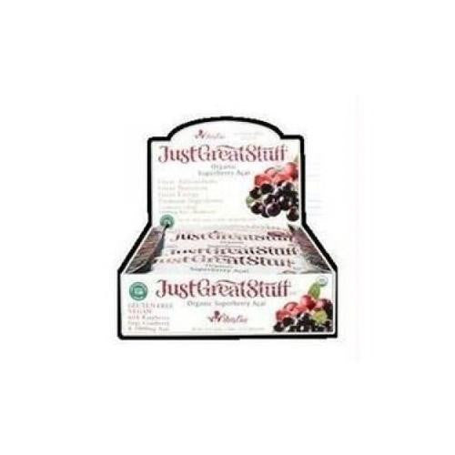 Betty Lou's Bar - Organic Superberry Acai - Case Of 12 - 1.5 Oz