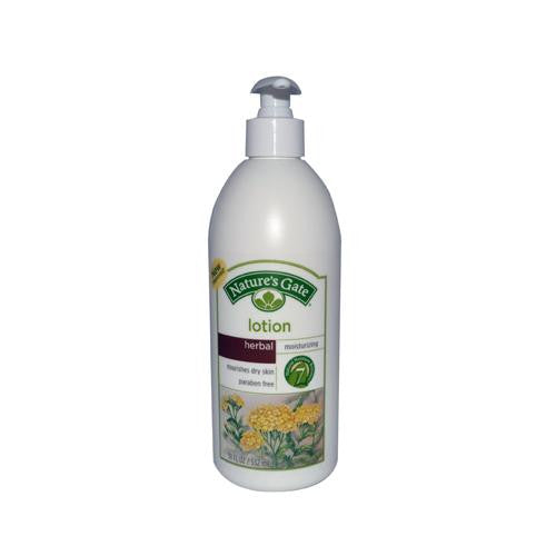 Nature's Gate Herbal Moisturizing Lotion - 18 Fl Oz - Case Of 12