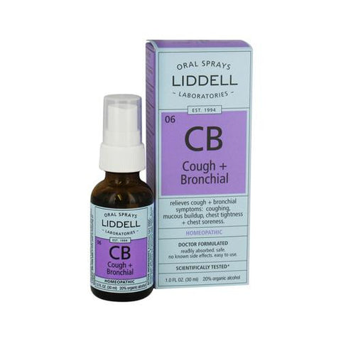 Liddell Homeopathic Cough And Bronchial Spray - 1 Fl Oz