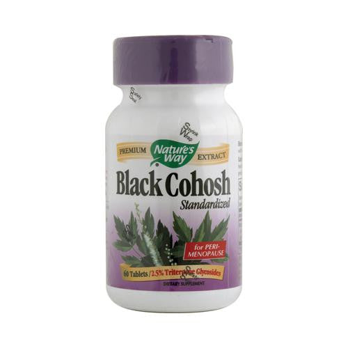 Nature's Way Black Cohosh Standardized - 60 Tablets